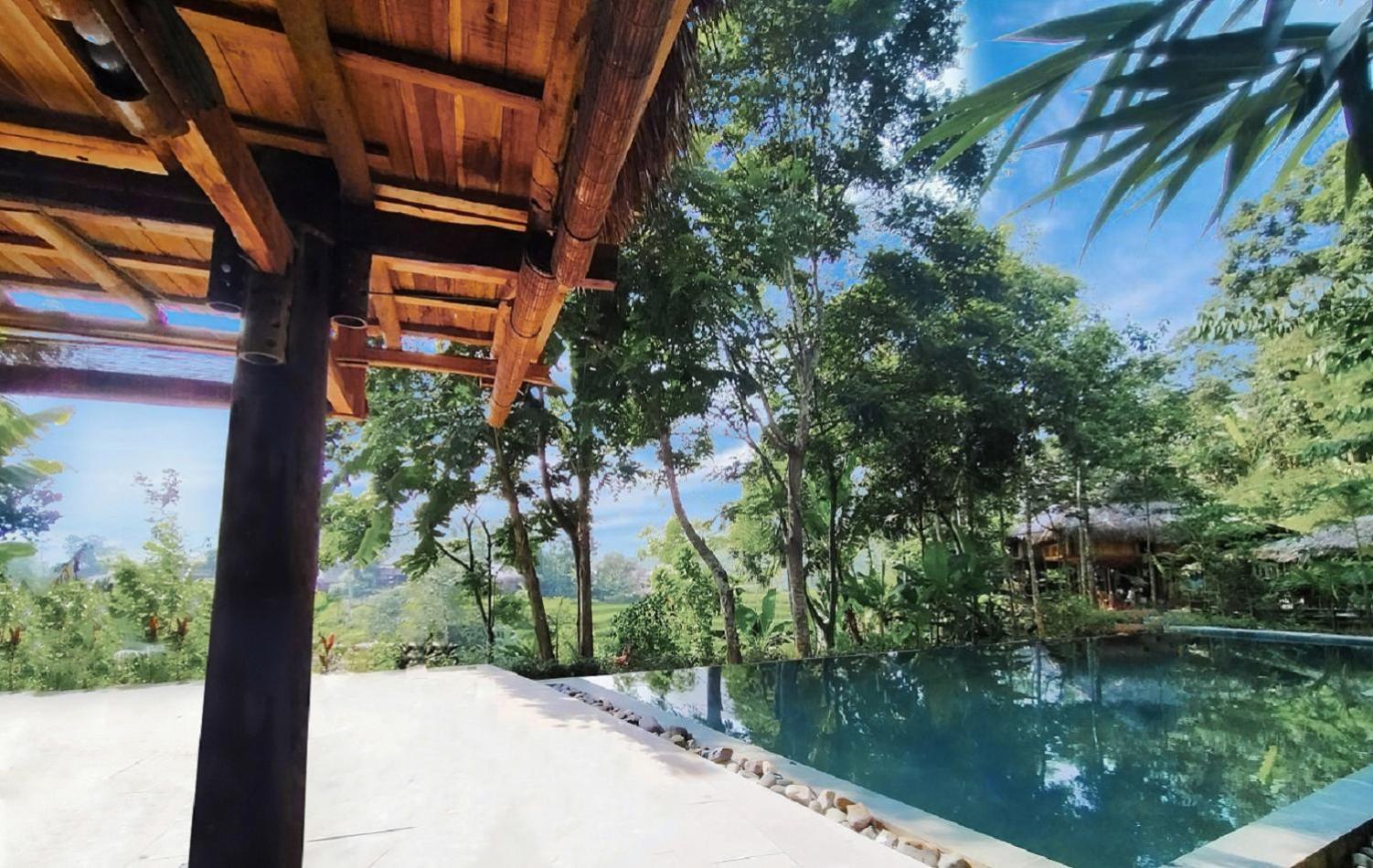 Pu Luong Boutique Garden Exterior foto