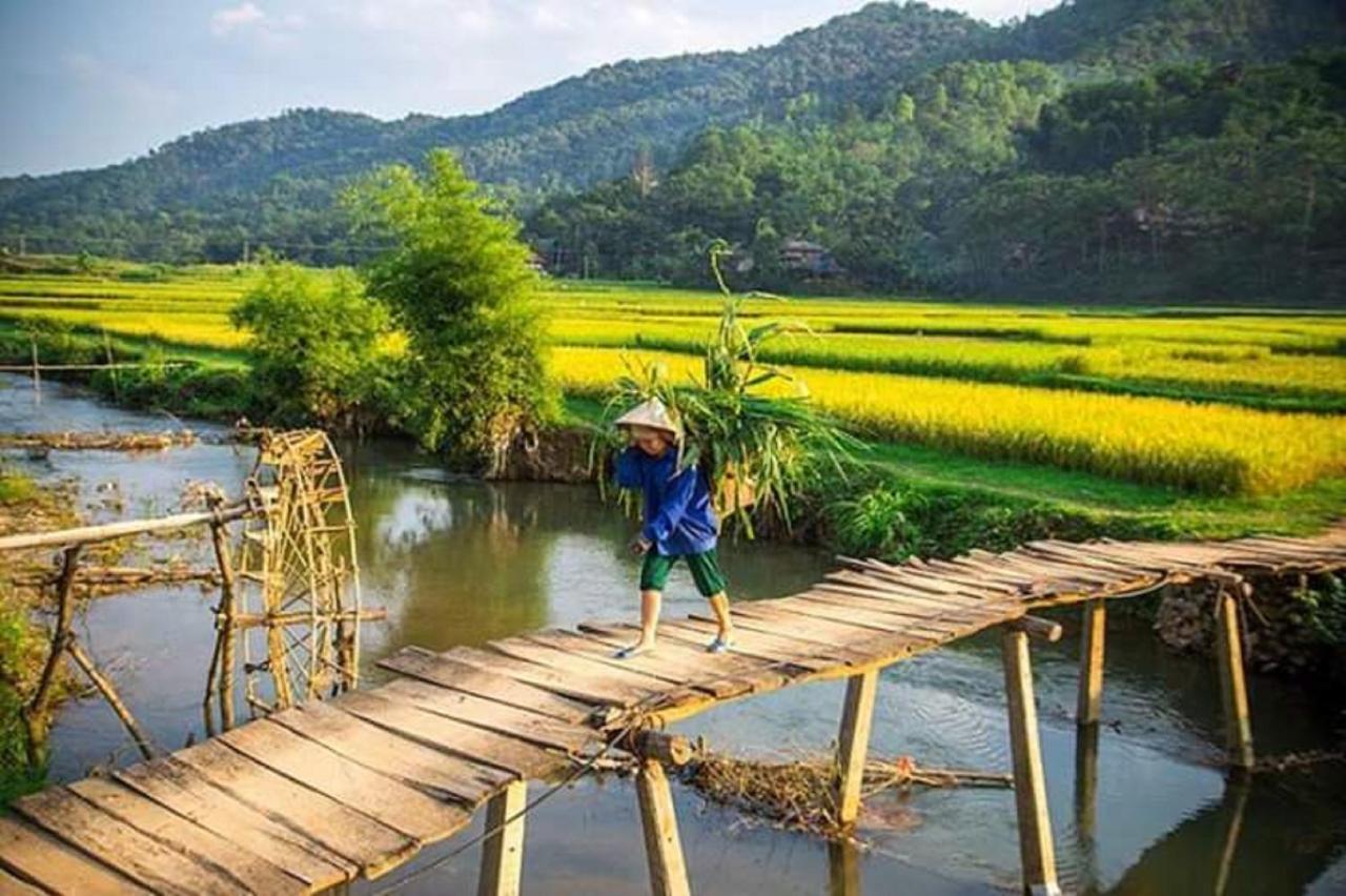 Pu Luong Boutique Garden Exterior foto